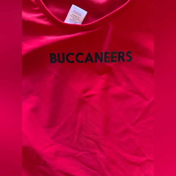 NFL Apparel swimsuit red sport beach pool bikini Swimsuit size S - Picture 5 of 13